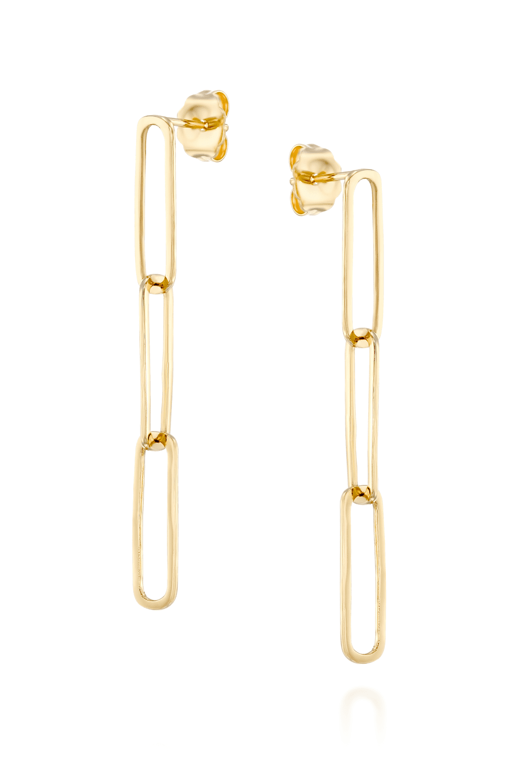 SHORT CHAMPAGNE EARRING – 14K GOLD