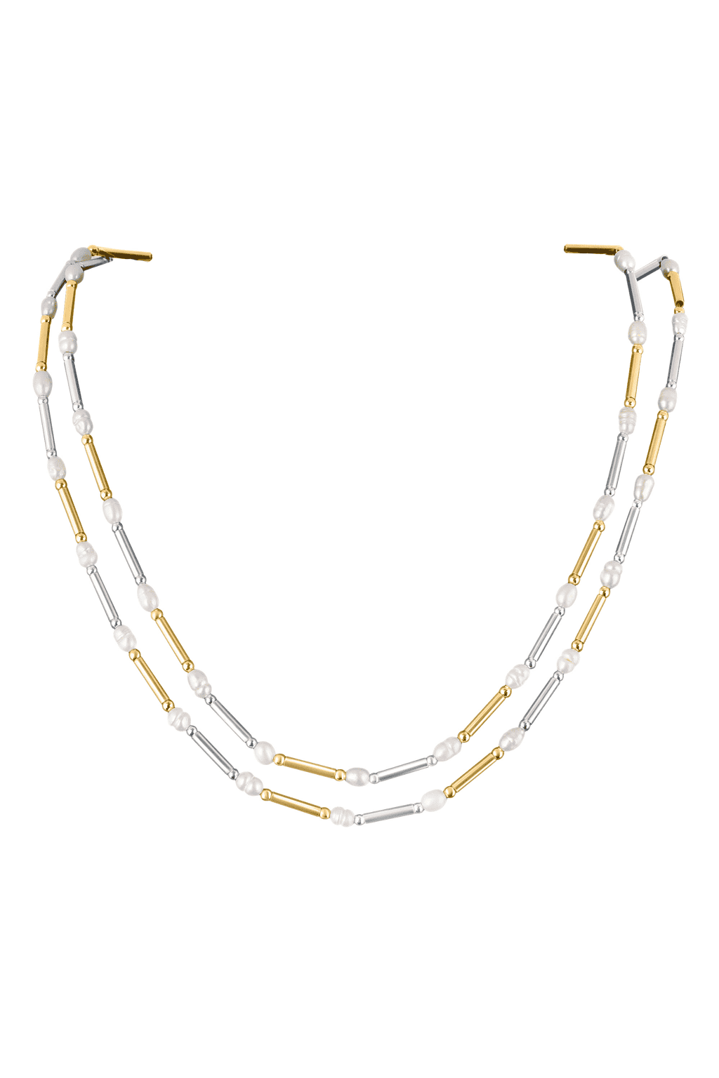 3 IN 1 NECKLACE – SILVER & GOLDFIELD