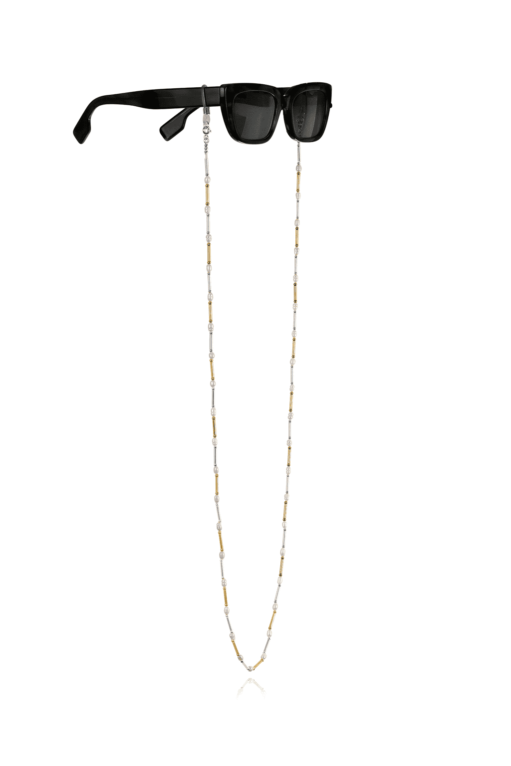 3 IN 1 NECKLACE – SILVER & GOLDFIELD SUNGLASS